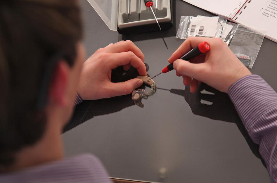 Hearing aid repairs